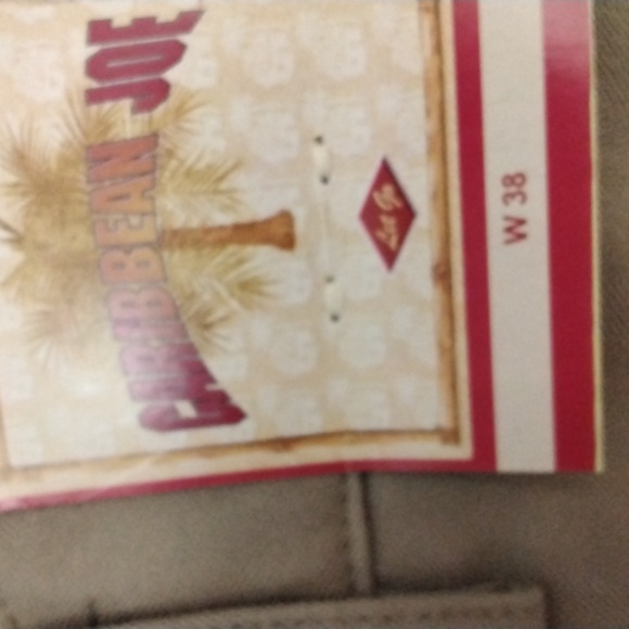 NWT Caribbean Joe Men's dress shorts, size 38 - Picture 3 of 10